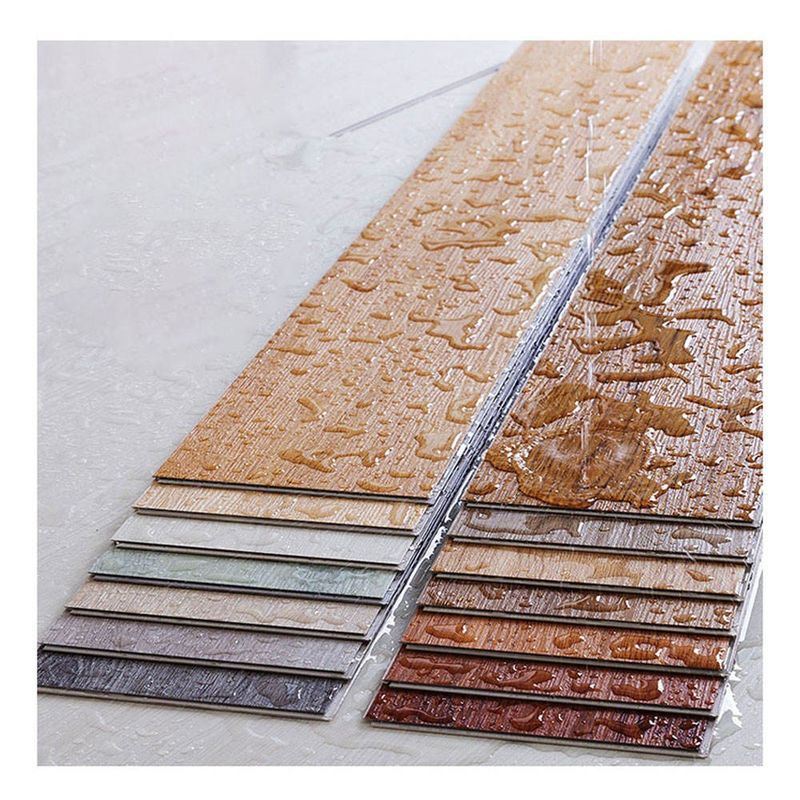 Beschichtende Vinyldes bodenbelag-SPC UVAlterungsbeständigkeit des Klicken-Verschluss-SPC Vinylder fliesen-5mm