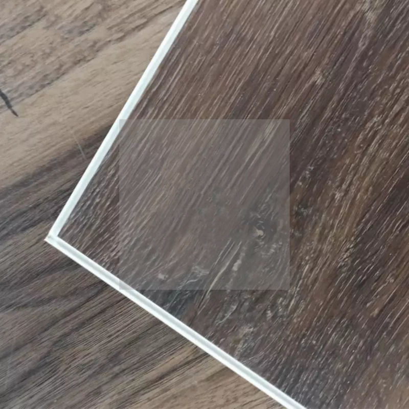 Umweltfreundlicher hölzerner Bodenbelag des Korn-SPC, der Bodenbelag 4,5 Millimeter SPC ineinander greift