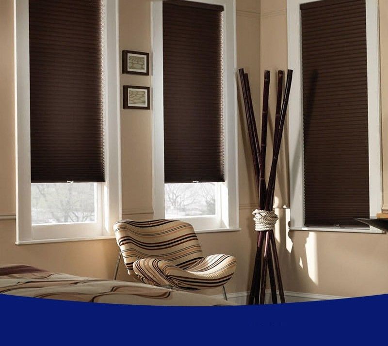 Unterer offener faltender drahtloser Papiervorhang macht gefaltete vorübergehende Vorhänge blind