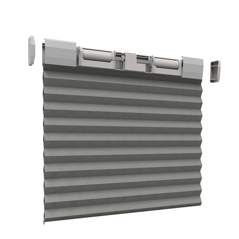 Unterer offener faltender drahtloser Papiervorhang macht gefaltete vorübergehende Vorhänge blind