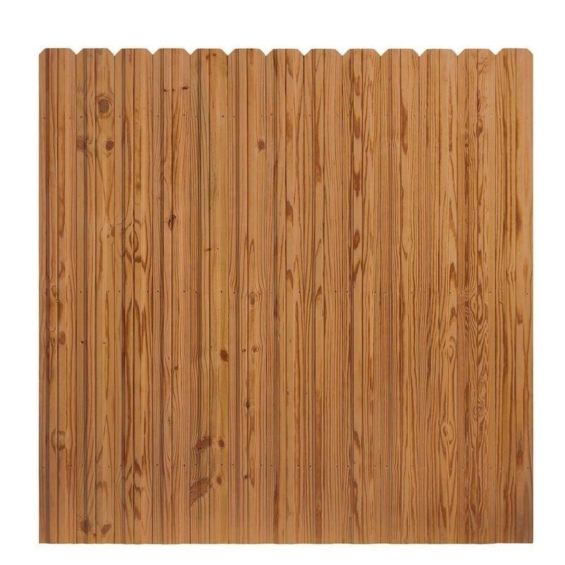 Fsc-Yard 8 Ft hoher Cedar Wood Fence Panel Outdoor Cedar Border Fence
