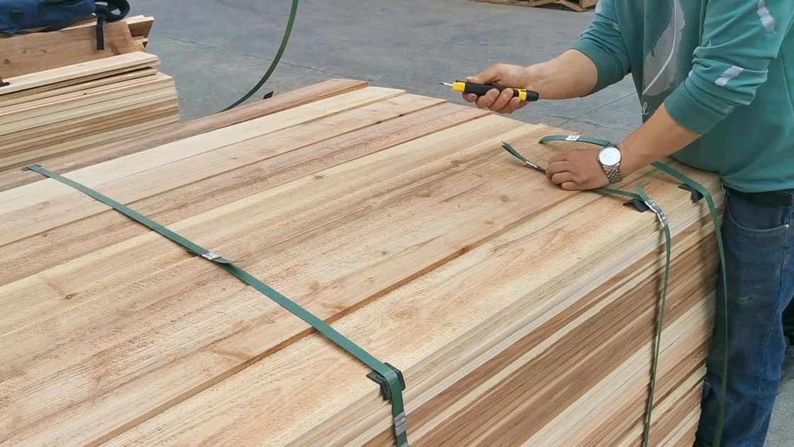 Kundengebundene Cedar Wood Fence For Garden-Dekorations-im Freien gute Stabilität