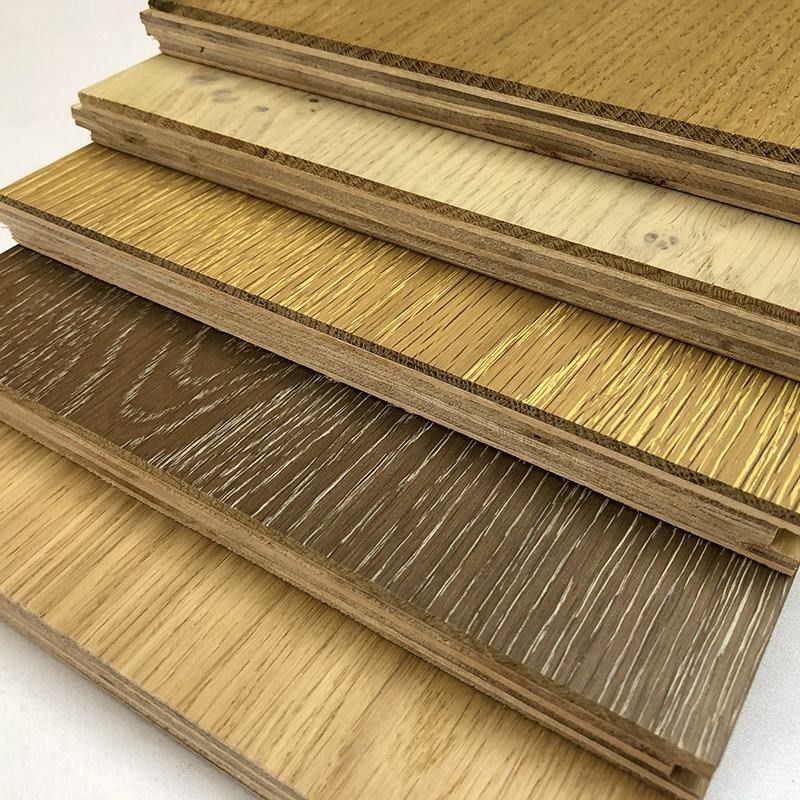 Breite führte Planken-Wäsche beunruhigte Eiche das Holz aus, das 20 kundengerechte Farben ausbreitet