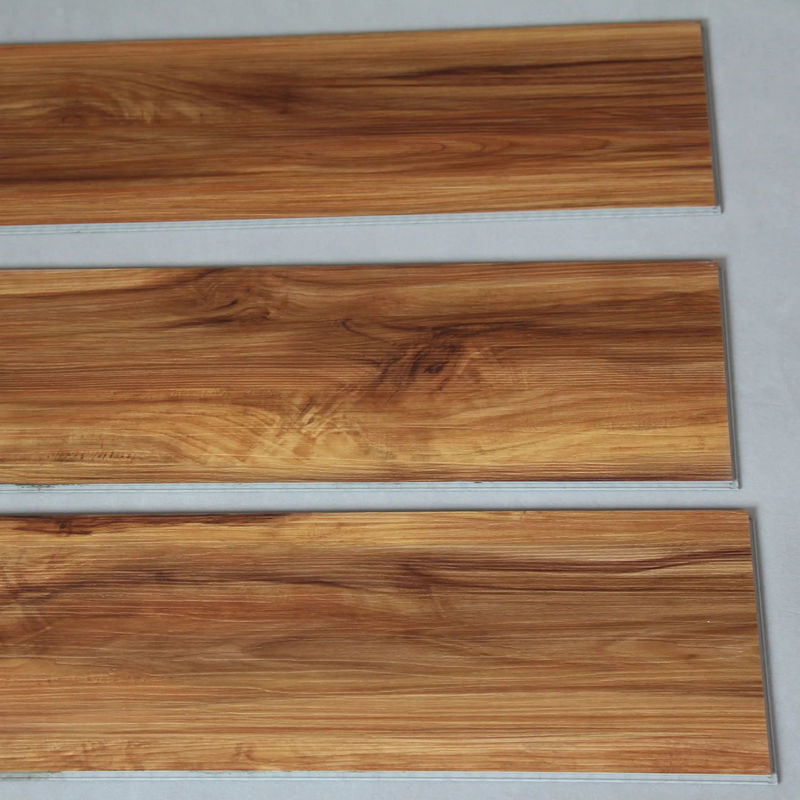 Anpassbarer Holztekstur SPC-Boden Fußfest Stein Kunststoffverbundstoff mit Klicken Wasserdicht Luxus SPC Vinyl Klicken