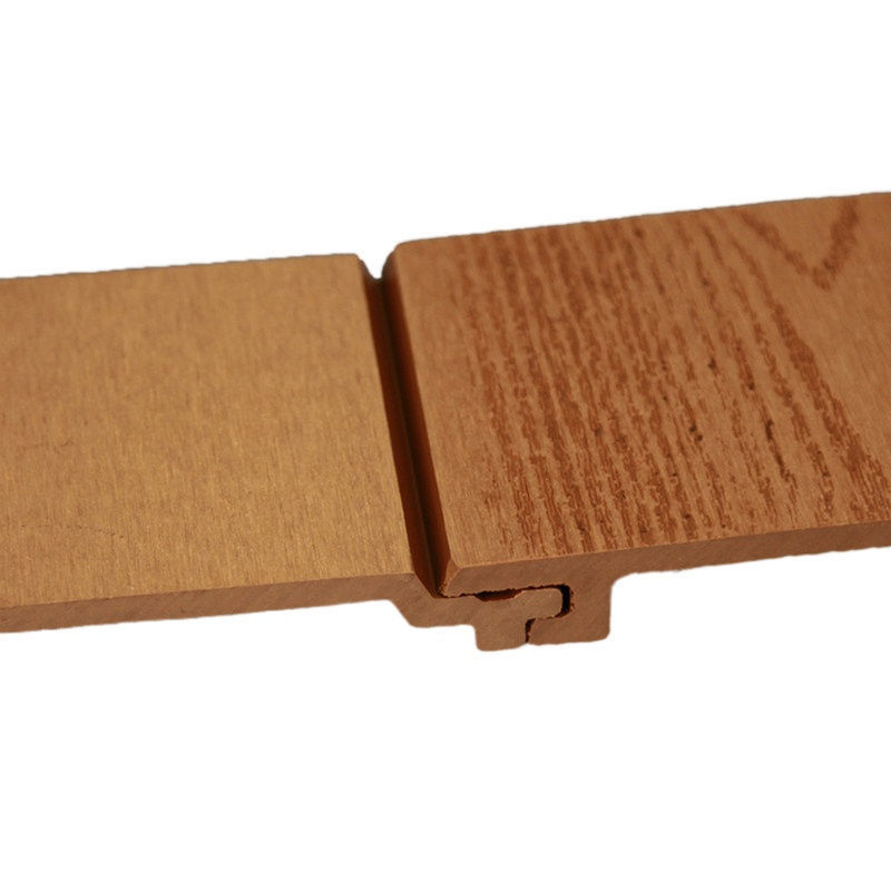 Hochwertige Außen-Wpc-Flutwandwand 3D-Wpc-Dekorationswandwandwand aus Holz zur Wohnkultur