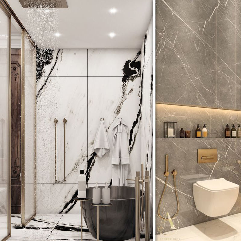 Vinyl Luxury 100% umweltfreundliche wasserdichte Fußböden SPC 3mm 3.5mm 4mm 5mm PVC Moderne Innenwandverkleidung