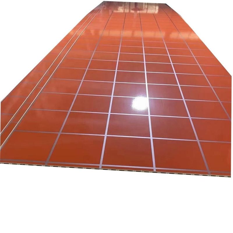 Farbenfrohe Blumenstreifen Licht Grüner Felsen PVC Spc Wandplatte Wasserdichte Dekoration Für Innenräume SPC Klicken Sie auf Wandtafel