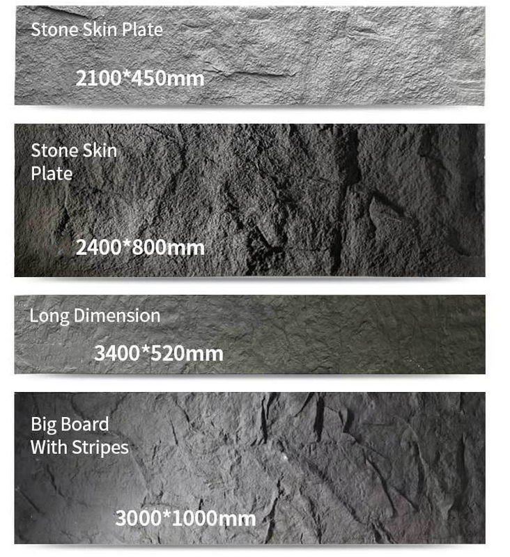 PU-Steinwandplatte Polyurethan-Steinplatte 3D-Wandplatte Kunststoffleichtgewicht Schieferstein