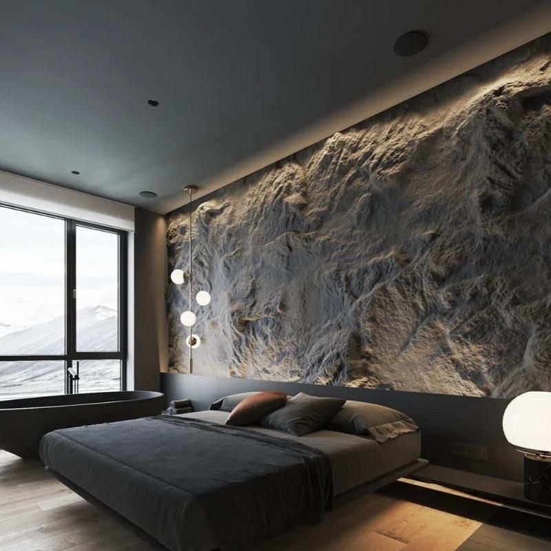 Fabrikpreis Kunstkulturstein PU Schaumstein Für Wanddekoration PU 3D Wandplatte