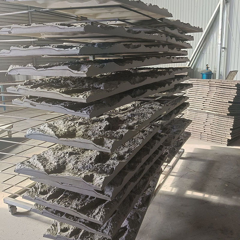 PU-Steinwandpaneel Pilzstein-Design für exquisite Innen- und Außenbereiche