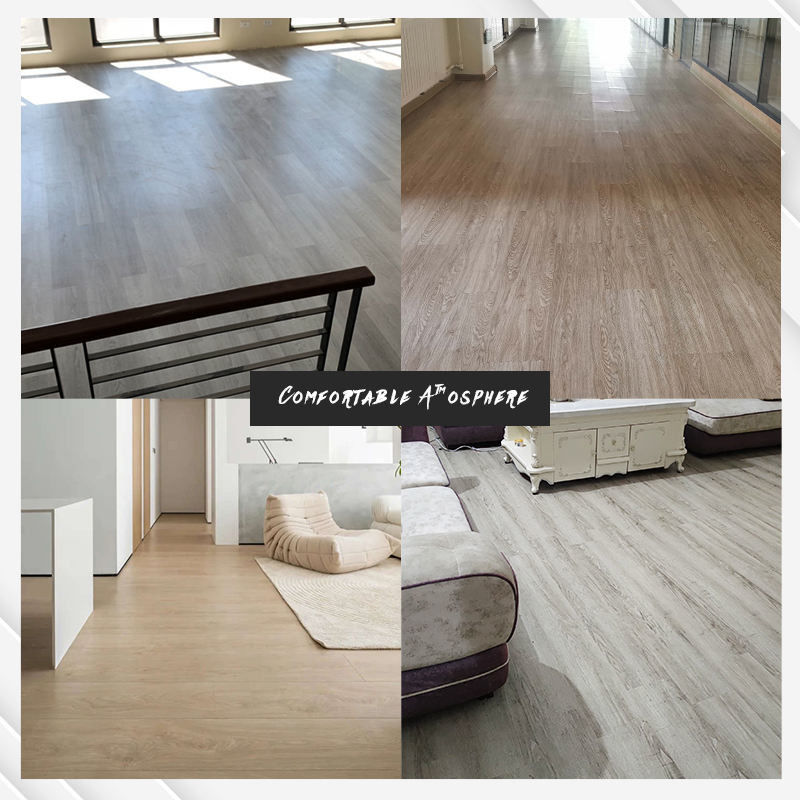 Fabrikpreis Feuerdicht Wasserdicht Kunststoff Klick Fußboden Spc für das Haus Büro PVC SPC LVT LVP Vinyl Plankenboden