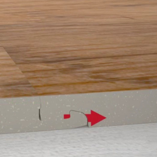 UNILIN 5G CLICK SPC Bodenbelag China CLICK LOCK Bodenbelag 4MM 6MM Holz geprägte Bodenbelag Direktfabrik