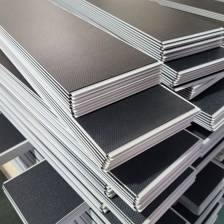 Verriegelung von PVC-SPC-Böden Vinylfliesen Vinylplattenböden für Garagenböden