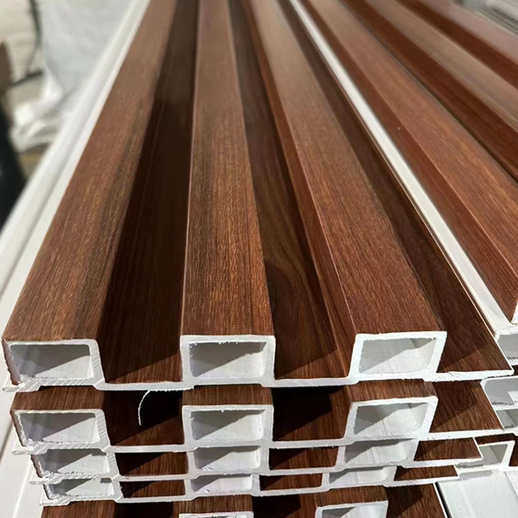 Innenholz-Plastik-Verbundverkleidung Fluted Wandbrett Wpc Innenwandplatte