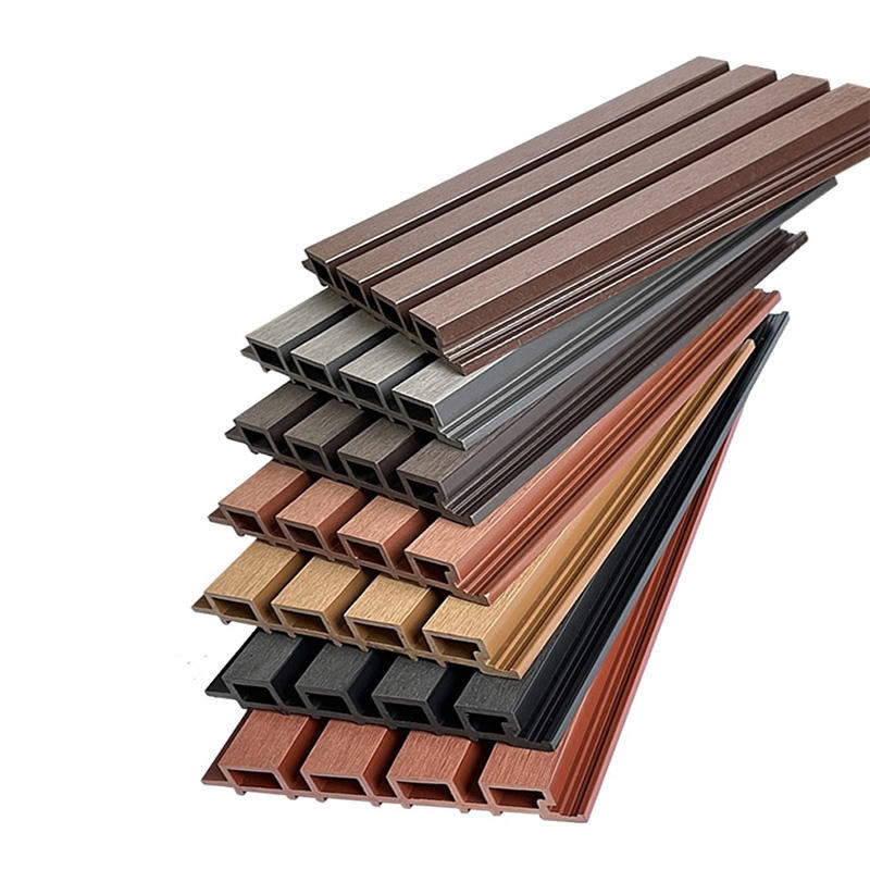 Fabrik Direktverkauf Hochwertige Außenwandplatte Wasserdichte Co-Extrusion Wpc Wandverkleidung Für Außenwanddekoration