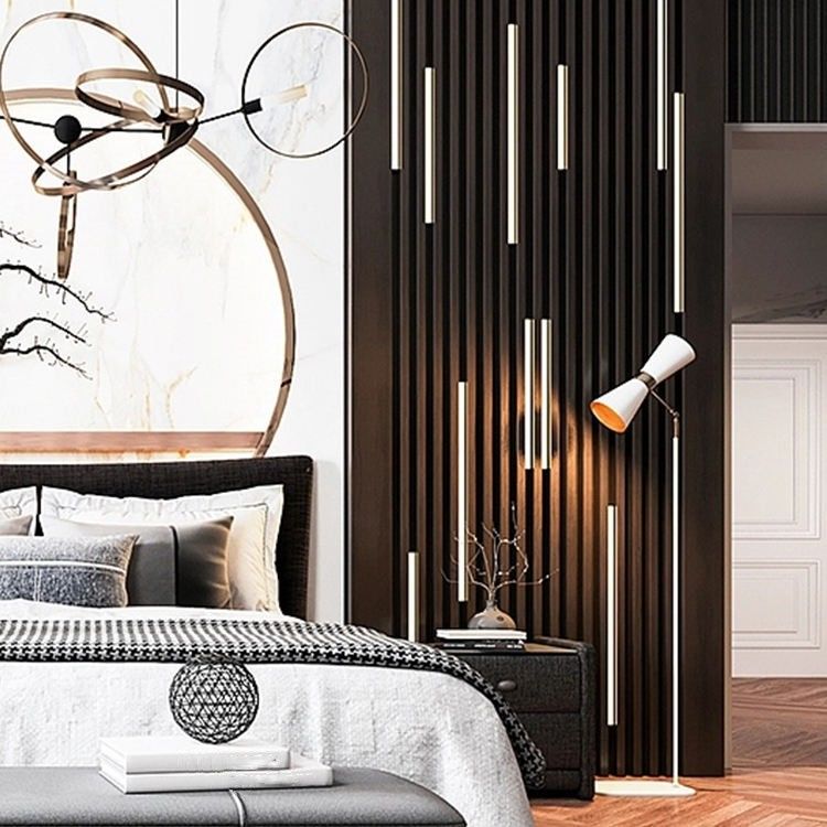 Innenwanddekoration feuerfeste Flachdekoration mit WPC-Platten