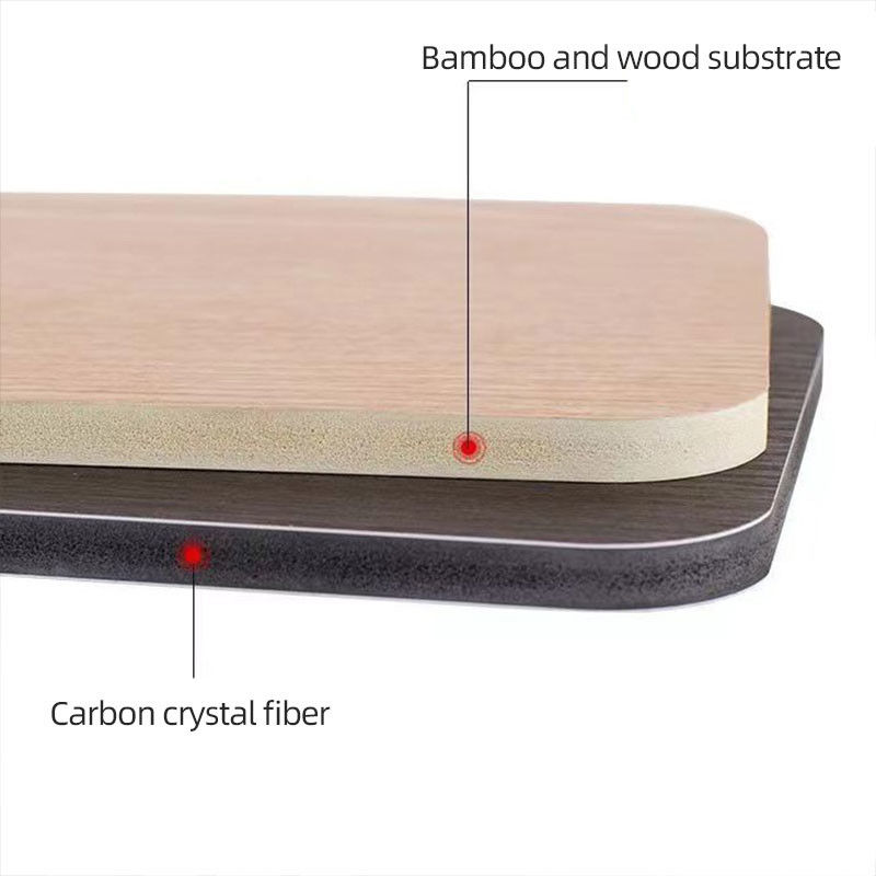 Bambus Holzkohle Vernis Wandplatte WPC Blumenmuster Dekorationswandplatte