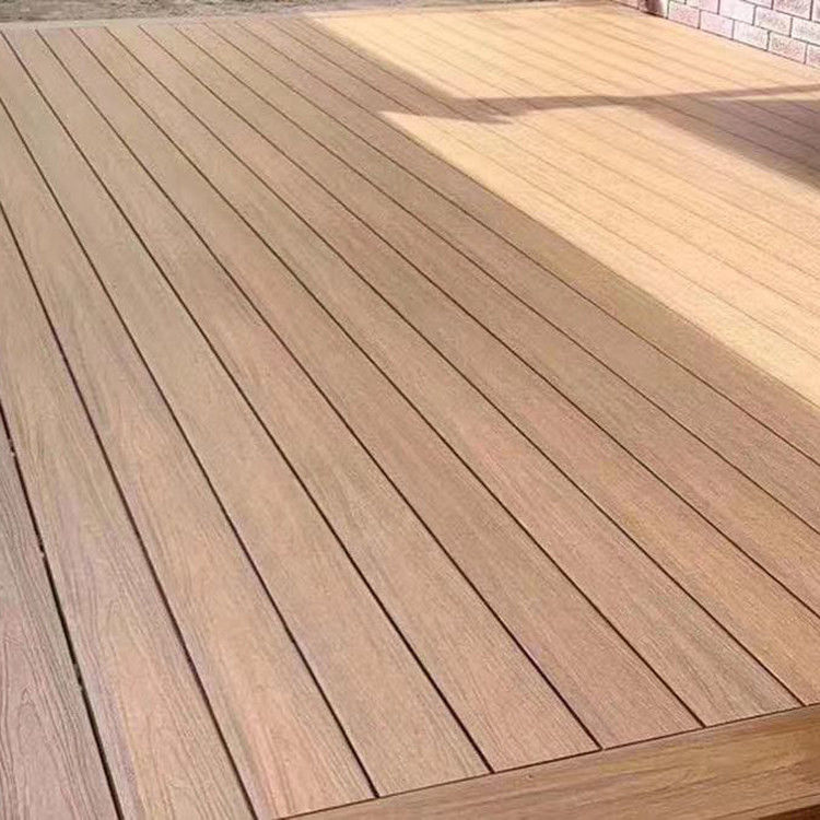 Anti UV Wasserdichte Holz Kunststoff Decking Anti-Rutsch Außen Terrasse Boden Wpc Verbundböden