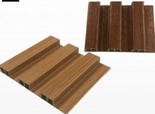 Fabrikpreis Innenraum Wasserdicht Wasserdicht Holz Verbundwandschleife Außen WPC dekorative Wandplatten