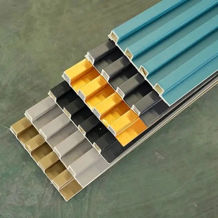 Hochwertige Holz-Kunststoff-Komposite Dekorative Innenausstattung 3D Wasserdichte Wpc Außenwandverkleidung