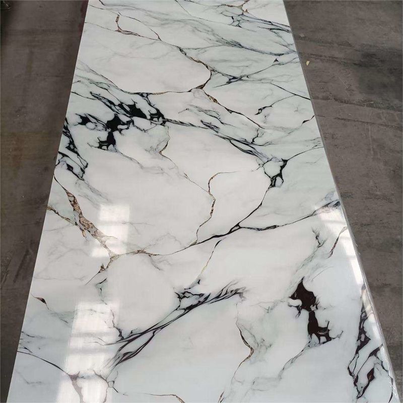 4x8 Wasserdicht UV PVC Marmorblech Bestseller 1220*2800*3mm Fabriklieferung mit mehreren Designs