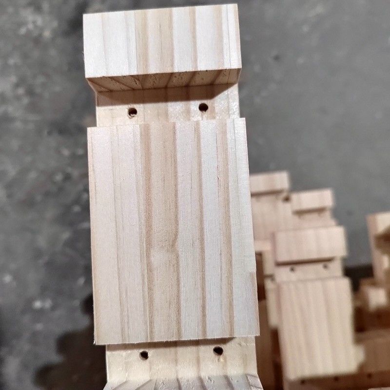 Modernes Holzlager Schuppen im Freien Rustikale Wasserdichte Kiefernholz Gartenhaus