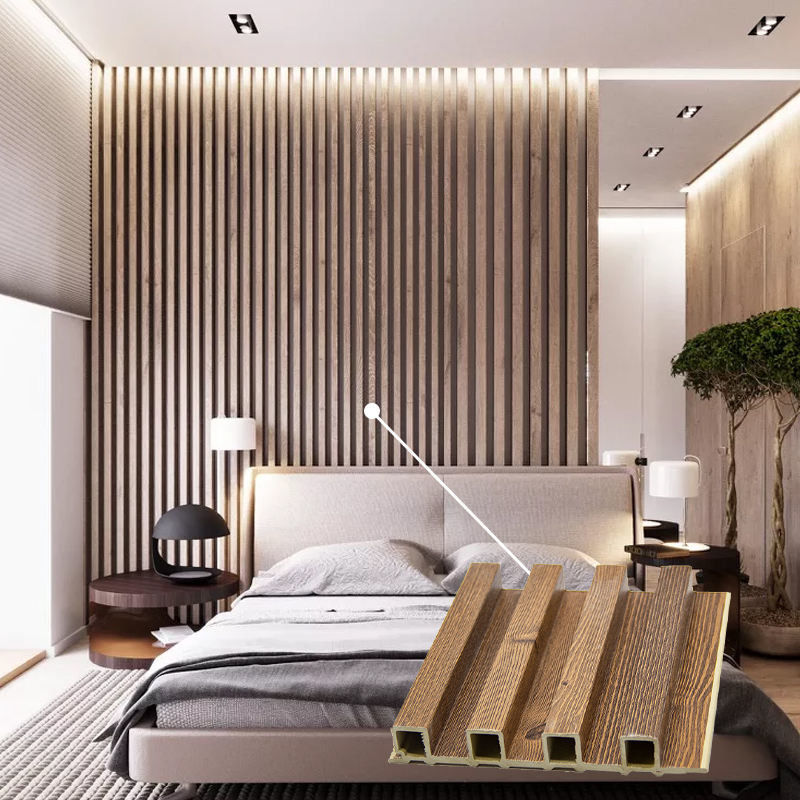 Umweltfreundliche WPC-Wandplatten für Innenräume WPC-Wandverkleidung Innendekoration Alternatives Holz