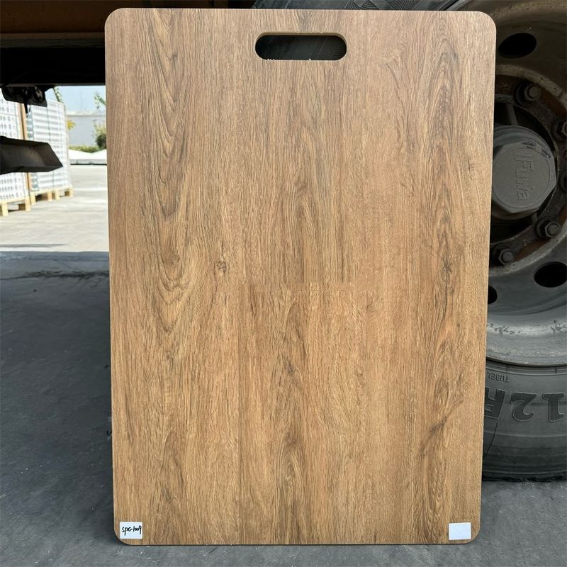 Wasserdicht 4mm 5mm 6mm Holzkorn Vinyl Planke Klicken Sie auf Schloss PVC Plastik SPC Bodenbelag für Innenräume