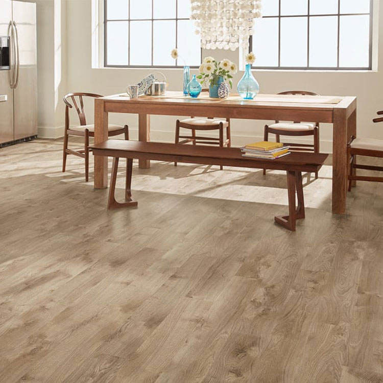 Farbige kommerzielle Vinylfliesen Luxuswasserdichte Vinylböden 4mm 5mm 6mm Spc-Boden