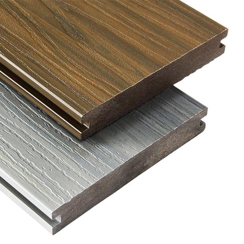 Europäische Co-Extrusionswasserdichte Deckböden WPC Hohldecker Verbunddecker Außenbau Bürstenholz Kunststoffverbund