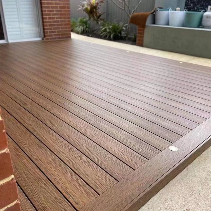 Warm verkaufte Holz WPC Co-Extrusion Decking Floor Outdoor Garten Decking Panels mit Zubehör