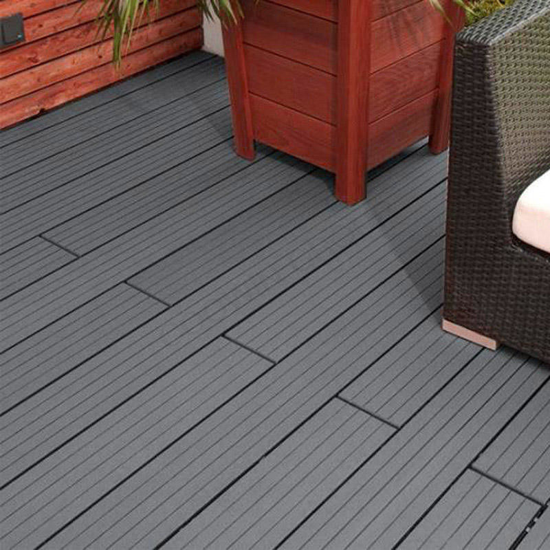 Außenfußboden WPC-Decking für die Außenverzierung Gartendecking Balkondecking