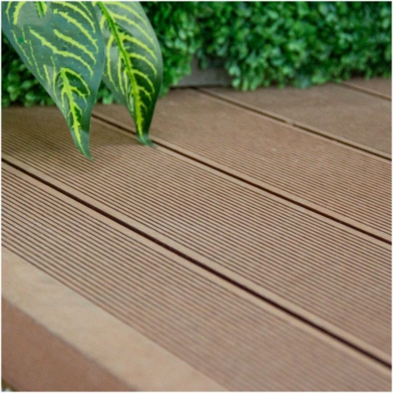 Außenfußboden WPC-Decking für die Außenverzierung Gartendecking Balkondecking