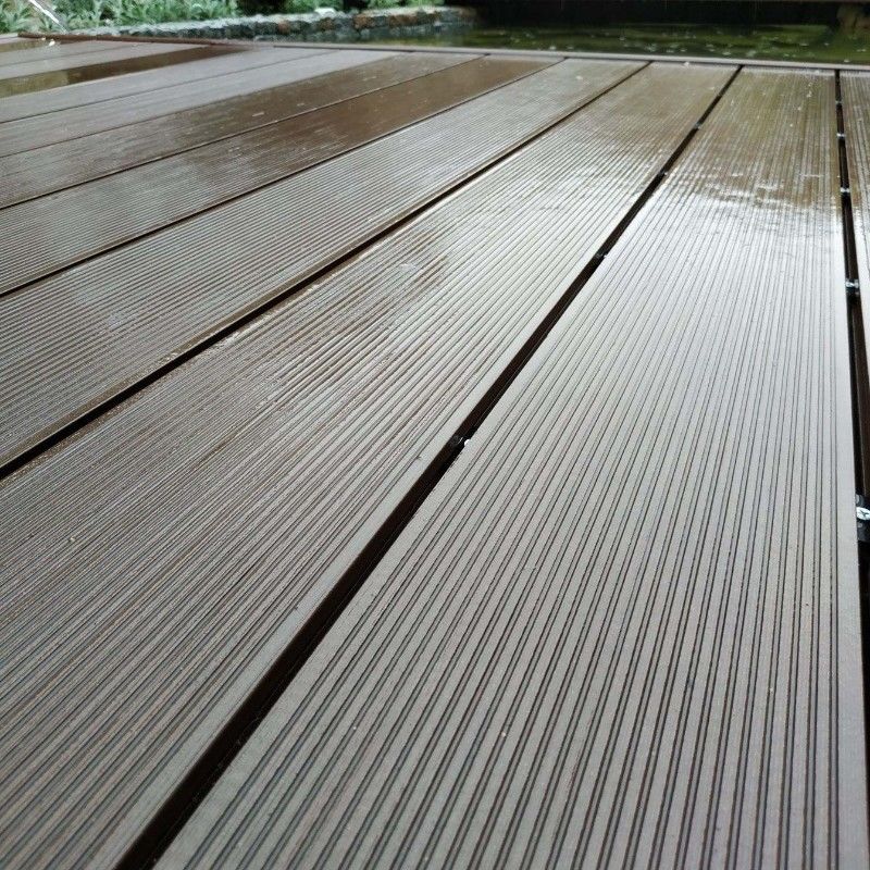 Außenfußboden WPC-Decking für die Außenverzierung Gartendecking Balkondecking