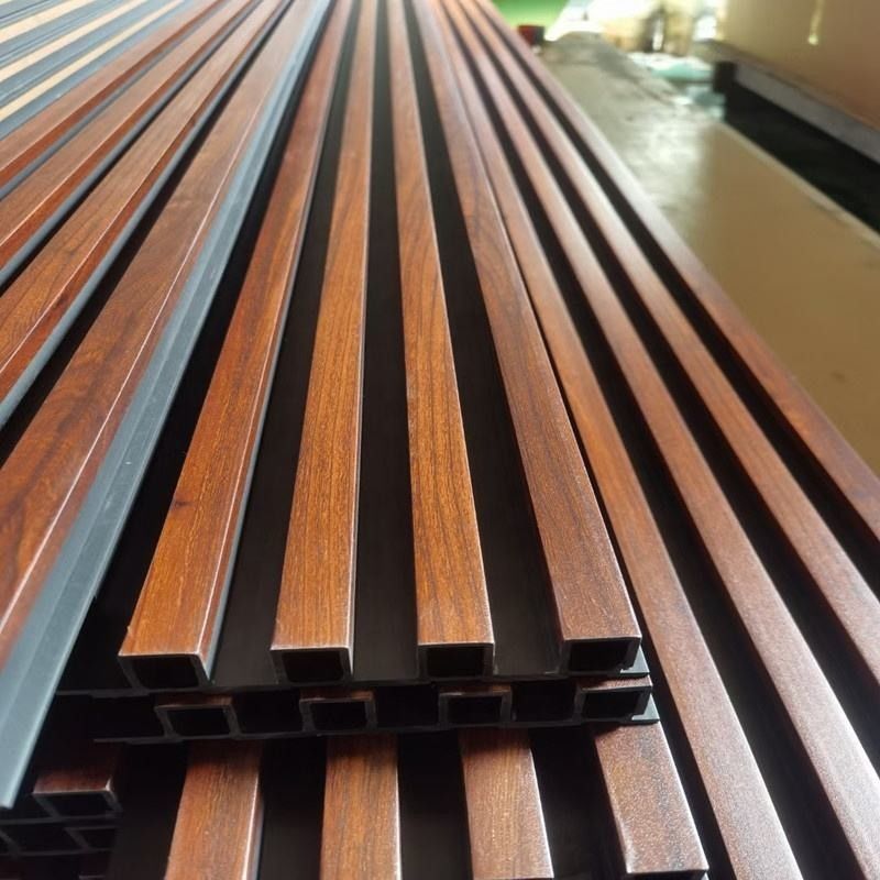 Schwarze Tafel Haus Innenausstattung Wanddekoration WPC Wandplatte mit wasserdichten Funktion