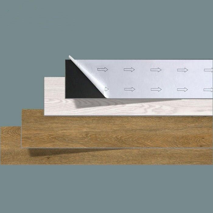 Selbstklebender, wasserdichter PVC-Bodenbelag, DIY-Vinylboden für die Inneneinrichtung in Bürogebäuden