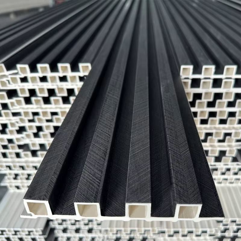 Großhandelspreis Modernes Design WPC Wandpaneel Antistatisches Innenraum Holzlatten Wandpaneel für Innen Wasserdichte WPC Wandverkleidung