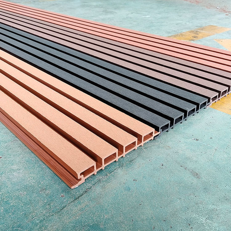 Außen Co-Extrusionsplatten Innen PVC-Dekoration Wandpaneel Wasserdichte Verbundwerkstoff WPC Wandverkleidung