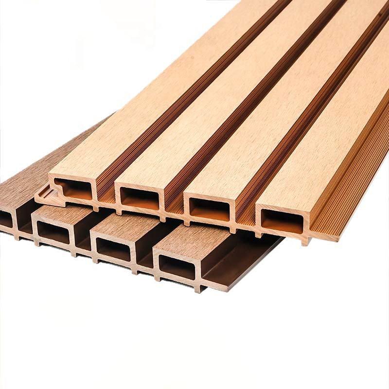 Hochwertiges Außen-Lambrin Dekorationspaneel Wand Wpc 3d Fabrikpreis PVC Außenwandplatten