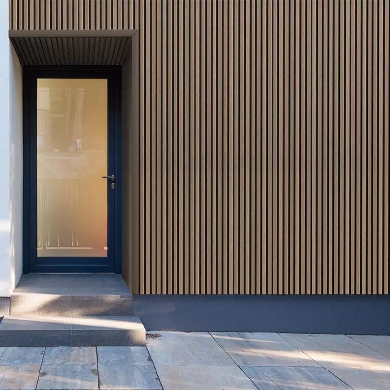 Hochwertige Wandverkleidung WPC Außenbereich Outdoor Verbundstoff Außen WPC Wandverkleidungsplatten Outdoor WPC Wandverkleidung