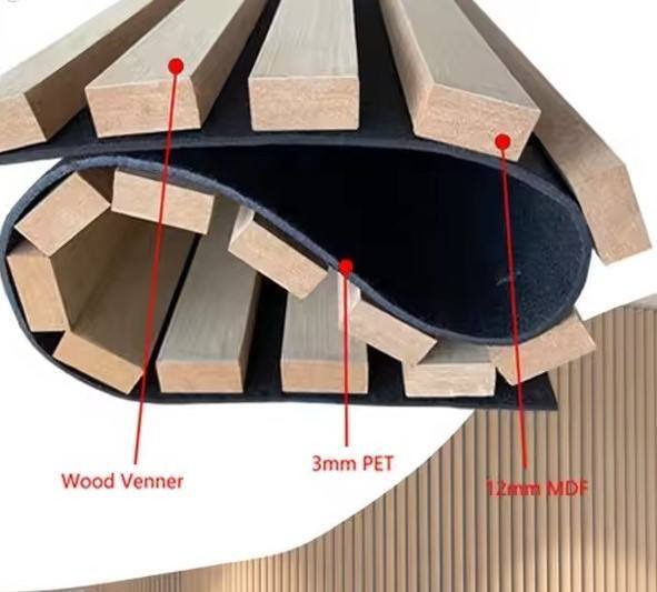 Hochdichte 20 mm Polyesterfaser Gummi-Kern feuerfeste Schalldämpfungsanlage für Musikstudios Kernakustische Platten