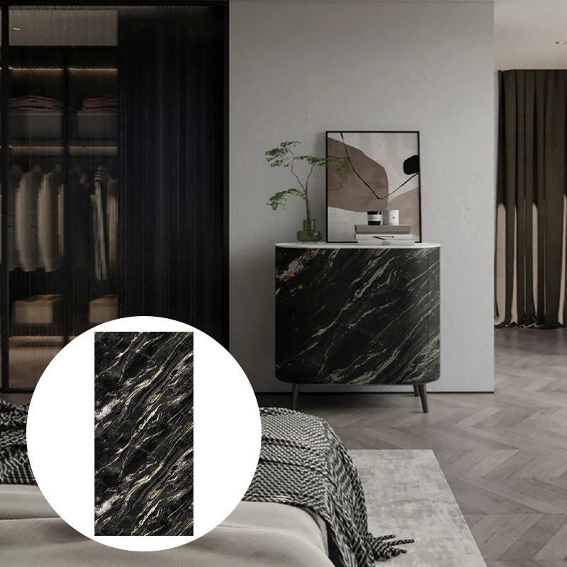 Wasserdichtes UV-Board Marmorfarbene PVC-Wandplatte Marmorbleche Marmor Alternative