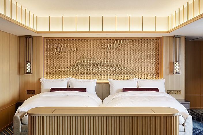 Japanischer Stil Hochtechnologie Traditionelle Holzblüten oder Kumiko für Möbel oder Fenster