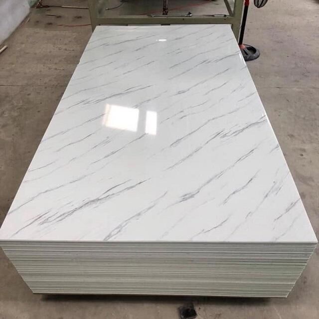 Hochwertige PVC-Wandpaneele mit UV-Marmoreffekt, feuchtigkeits- und wasserdichtes WPC für Hoteldekorationen, bester Preis