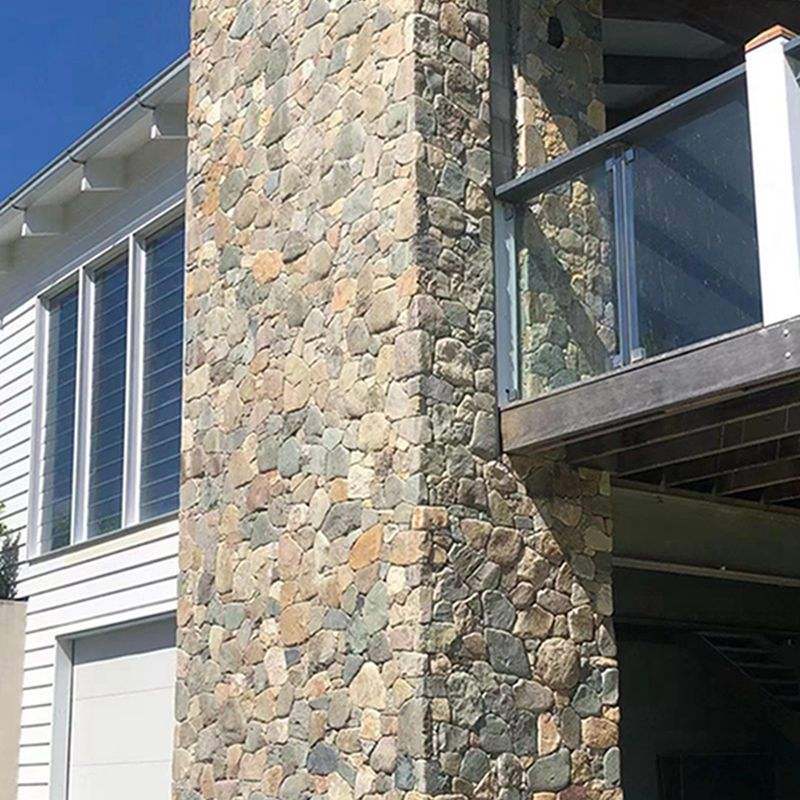 Natursteinverblendung aus Schiefer für Badezimmer-Säulen, Außen- und Innenwände in Kerala, Steinpaneele