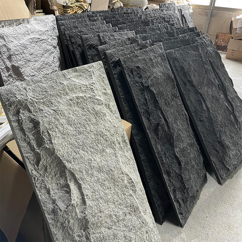 Moderne Marmor-PU-Flexible-Steinplatten Umweltschonend Hitze und Feuerbeständig Große Platte aus Polyurethanschaum für Bürogebäude