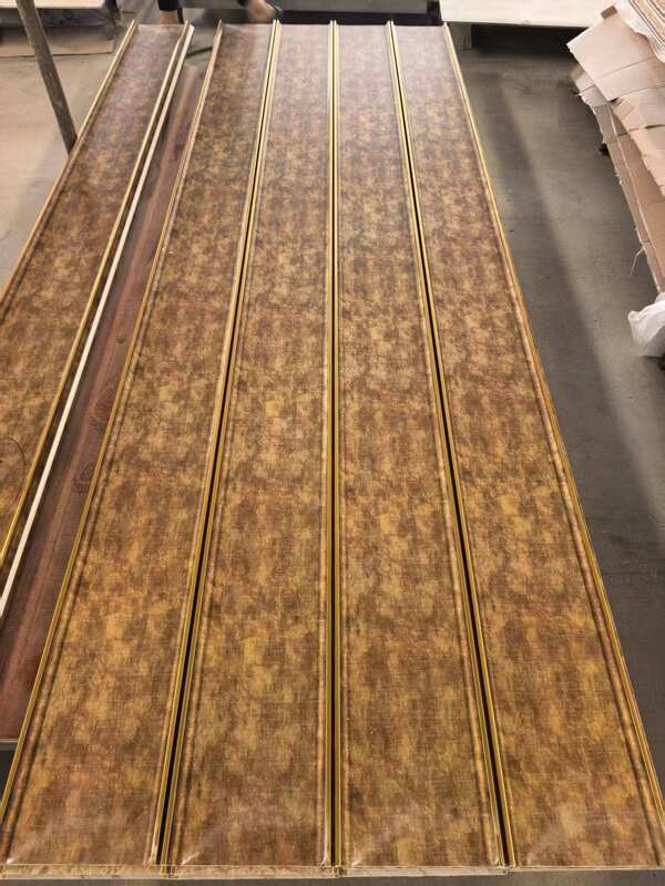Customized Color WPC Wall Panels Heat Transfer Lamination Technology Wall Decoration Waterproof Household Indoor Wall Decor