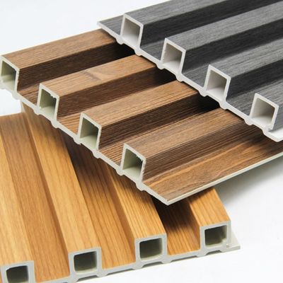 Farbenfrohe WPC-Wandplatten Wanddekorationen Innenraum Einfache Installation WPC-Wandverkleidung gegen Kratzer