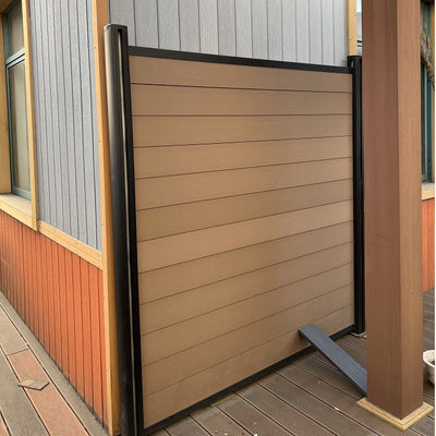 Außen-Privathaus WPC Außenzaun Garten Verbundzaunplatten