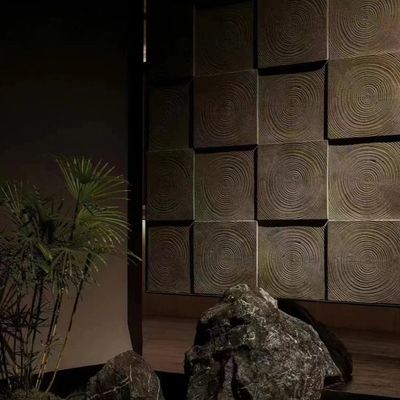 Leichtgewicht PU Steinwandwand Kunststoff Polyurethan Steinwand 3D Wandwand